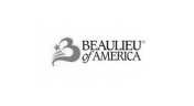 Tile 5 A black and white logo with a "B" shaped design and a star, next to "BEAULIEU of AMERICA".