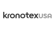 Tile 10 The word "kronotexUSA" is displayed in dark and light gray text on a white background.